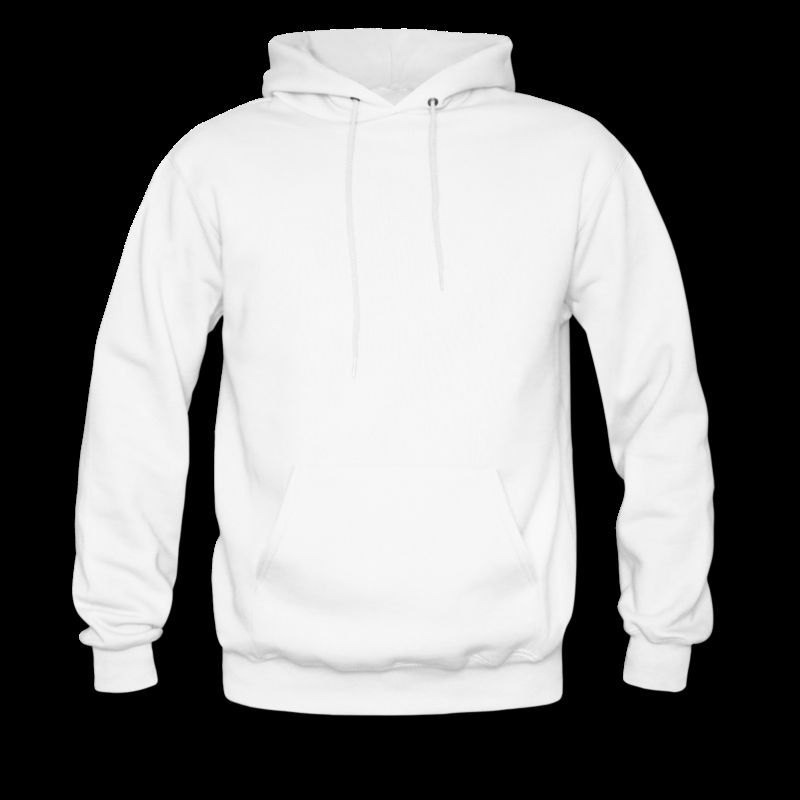 Stylish Premium Quality Solid Color Hoodie White